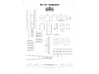 Bücker Bü-131 Jungmann - Laser Frames, Details - image 1