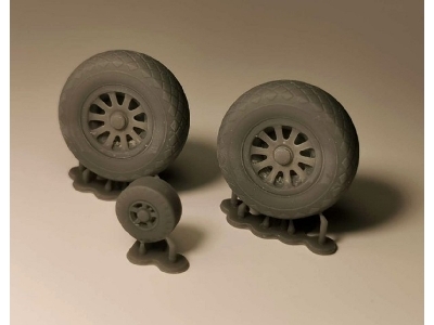 P-51c Mustang - Wheels - image 1