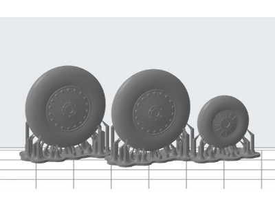 Focke Wulf Ta-183 - Wheels - image 1