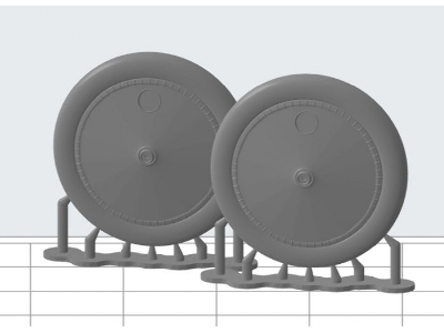 Nieuport Triplane - Wheels - image 1