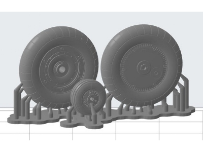 Messerschmitt Bf-109g-12 - Wheels - image 1