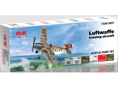 Acrylic Paint Set For Luftwaffe Training Aircraft - image 1