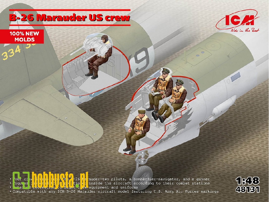 B-26 Marauder Us Crew - image 1