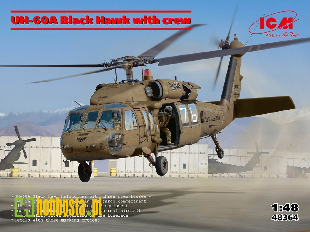 Uh-60a Black Hawk With Crew - image 1