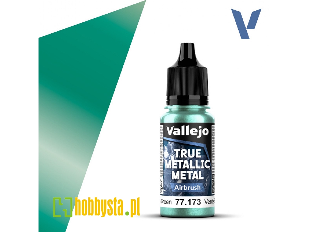 77173 True Metallic Metal Airbrush - Beetle Green - image 1