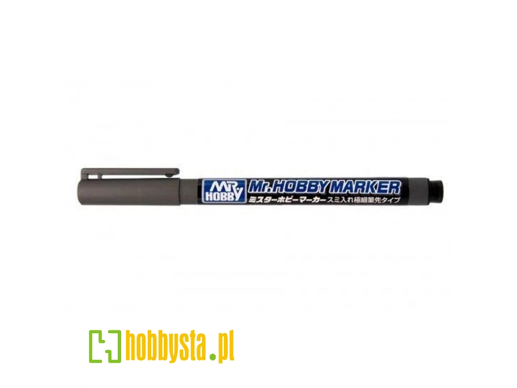 Cm-102 Mr. Hobby Marker Super Fine Tip Brush Pen Grey - image 1