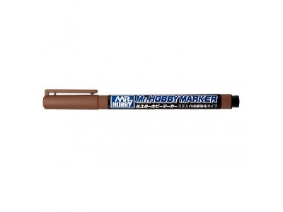 Cm-103 Mr. Hobby Marker Super Fine Tip Brush Pen Brown - image 1