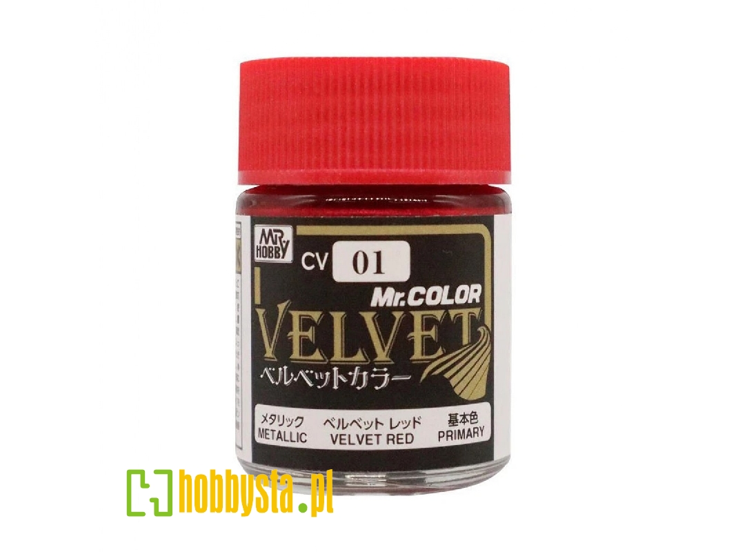 Cv01 Mr. Color Velvet Red Metallic - image 1