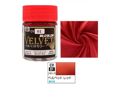 Cv01 Mr. Color Velvet Red Metallic - image 2