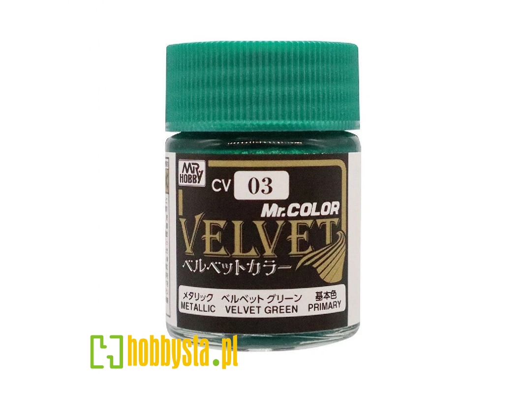 Cv03 Mr. Color Velvet Green Metallic - image 1