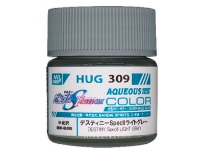 Hug309 Mr.Aqueous Gundam Color - Destiny Specll Light Gray Semi-gloss - image 1