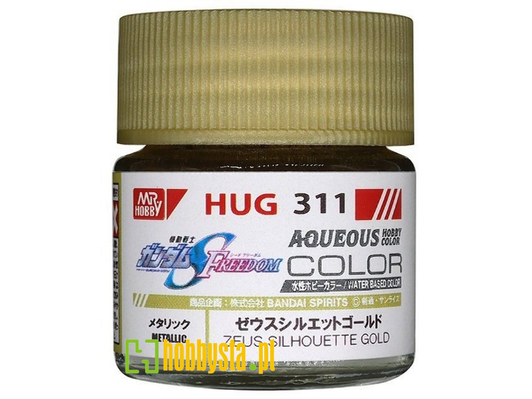 Hug311 Mr.Aqueous Gundam Color - Zeus Silhouette Gold Metallic - image 1
