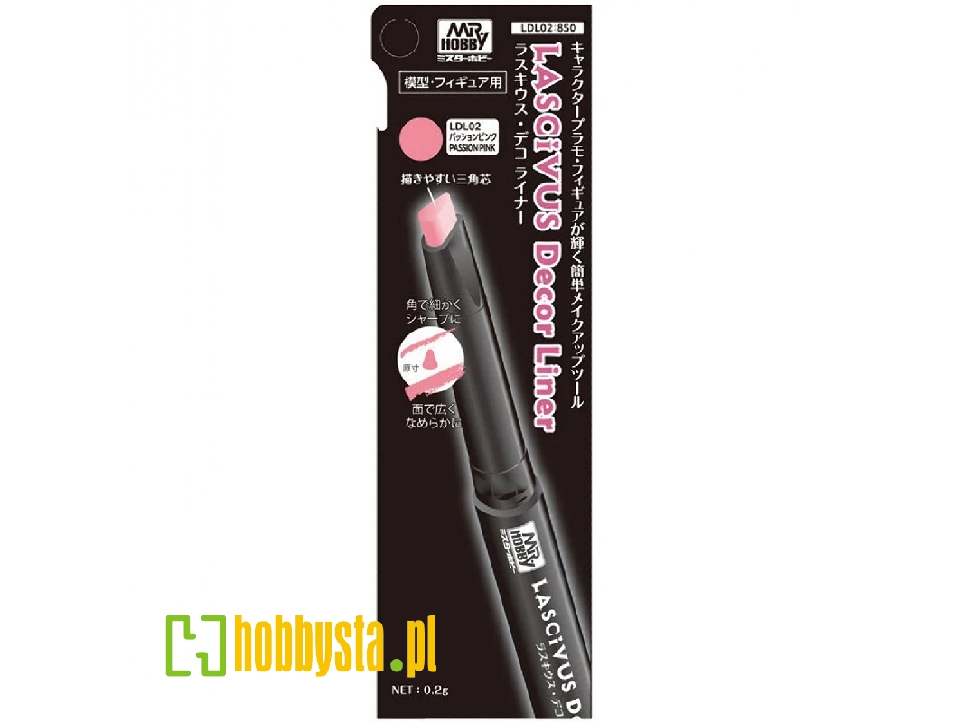 Ldl02 Lascivus Decor Liner - Passion Pink - image 1