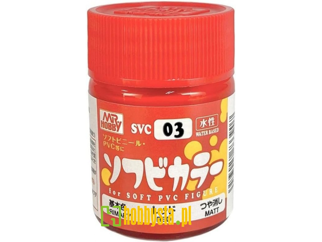 Svc03 Red Matt For Soft Pvc Figure - image 1