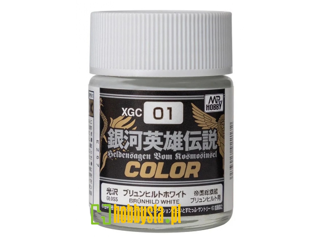 Xgc01 Legend Of The Galactic Heroes Color - Brünhild White Gloss - image 1