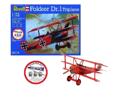 Fokker Dr.1 Triplane Starter Kit - image 1