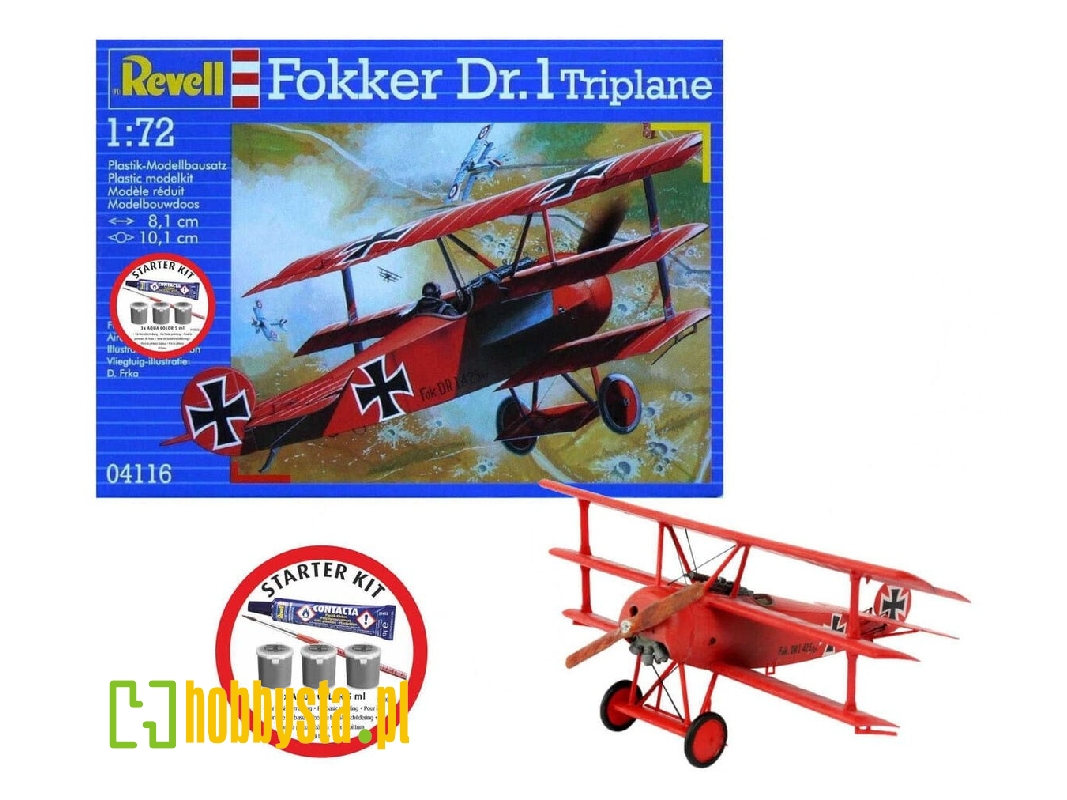 Fokker Dr.1 Triplane Starter Kit - image 1