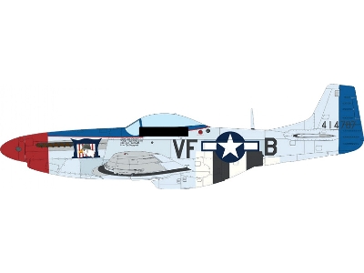 North American P-51 D Mustang - Mighty Eight (4th Fg, 355th Fg, 361st Fg And 479th Fg Decals) - image 2