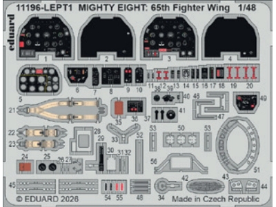 North American P-51 D Mustang - Mighty Eight (4th Fg, 355th Fg, 361st Fg And 479th Fg Decals) - image 6