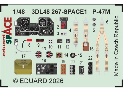 Republic P-47 M Thunderbolt - Space Set (For Miniaart Kits) - image 1