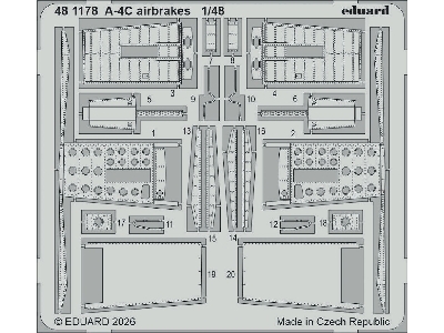 Douglas A-4 C Skyhawk - Air Brakes (For Hobby Boss Kits) - image 1