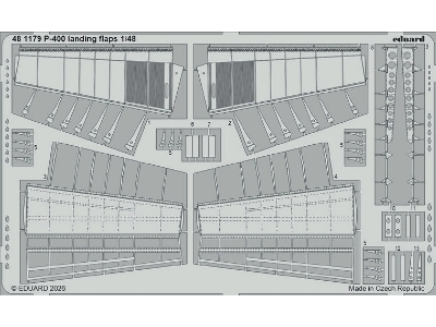 Bell P-400 Airacobra - Landing Flaps (For Arma Hobby Kits) - image 1