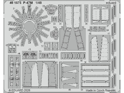 Republic P-47 M Thunderbolt - Pe Set (For Miniart Kits) - image 1
