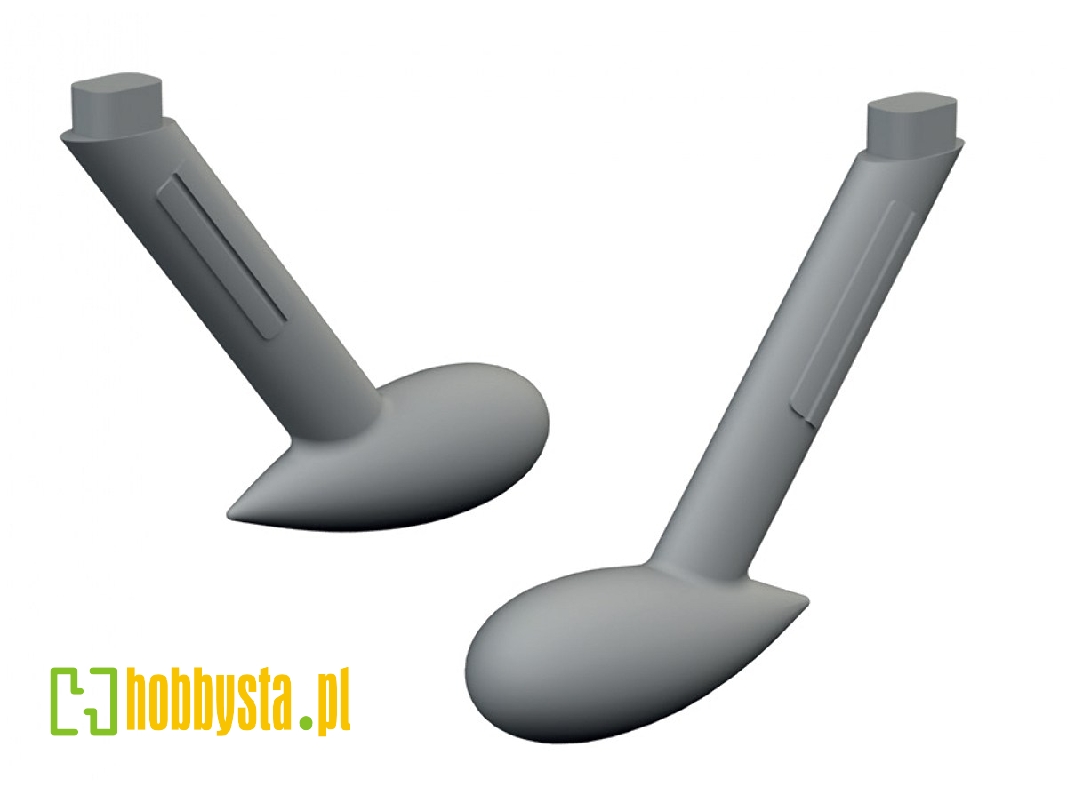 Messerschmitt Bf-109 G - Balance Weights (3d-printed / For Airfix Kits) - image 1