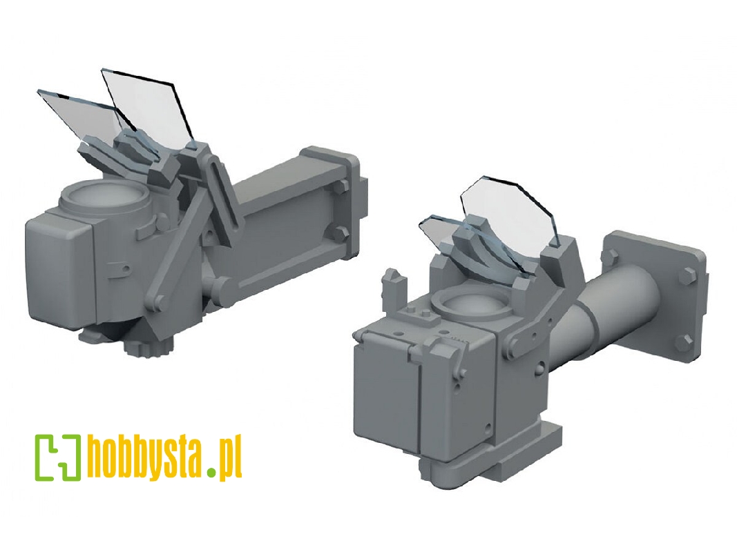Messerschmitt Bf-109 G - Gun Sights (3d-printed / For Airfix Kits) - image 1