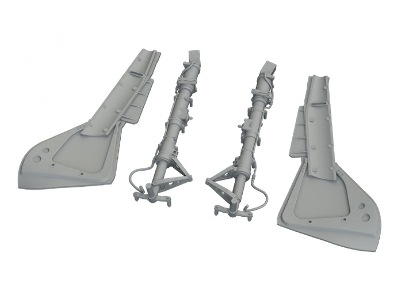 Focke Wulf Fw-190 - Undercarriage Legs (3d-printined / For Revell Kits) - image 2