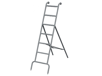 Mig-21 F - Ladder (3d-printed / For Eduard Kits) - image 1