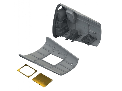 Avia S-199 - Radio Compartment (For Eduard Kits / 3d-printed) - image 1