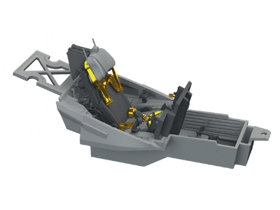 Lockheed Martin F-35 C - Cockpit (3d-printed / For Tamiya Kits) - image 1