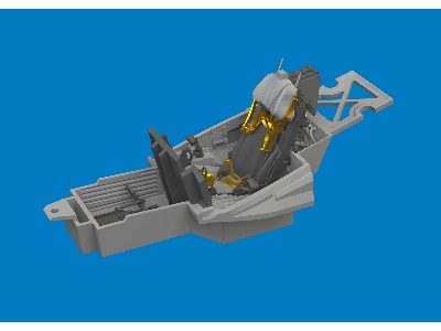 Lockheed Martin F-35 C - Cockpit (3d-printed / For Tamiya Kits) - image 3