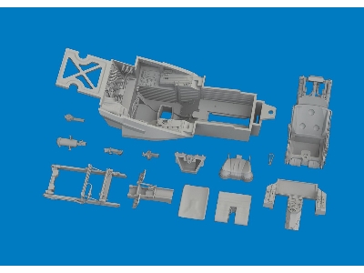 Lockheed Martin F-35 C - Cockpit (3d-printed / For Tamiya Kits) - image 4