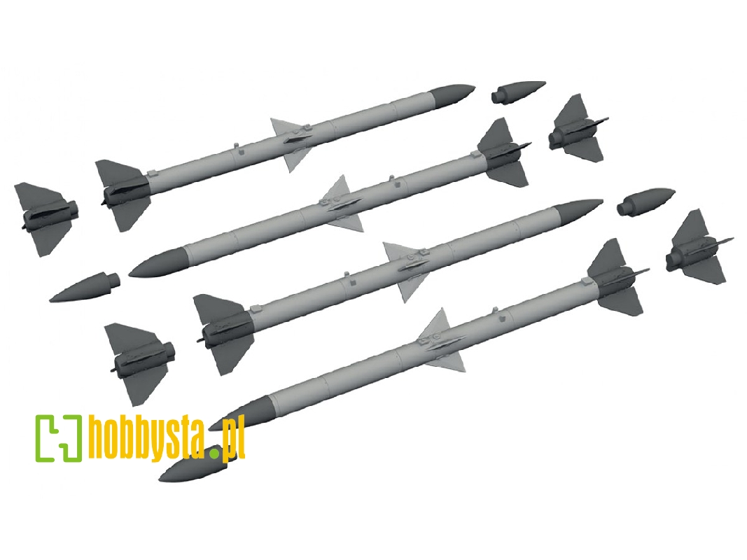 Aim-120 A/B (3d-printed / 4 Missiles) - image 1