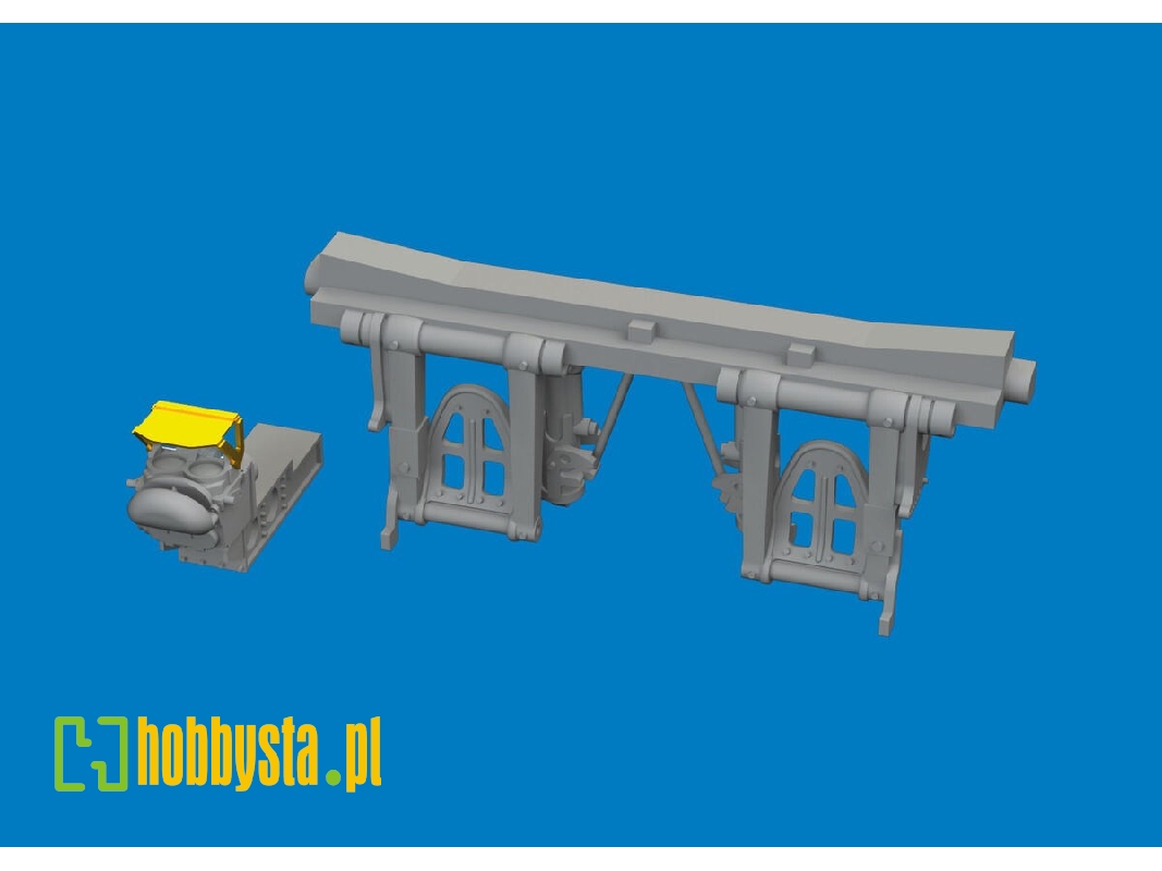 Republic P-47 N Thunderbolt - Cockpit Upgrade Set (3d-printed / For Miniart Kits) - image 1