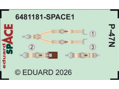 Republic P-47 N Thunderbolt - Cockpit Upgrade Set (3d-printed / For Miniart Kits) - image 2