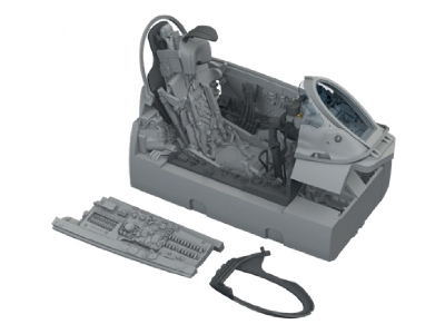 Mig-21 F - Cockpit (3d-printed / For Eduard Kits) - image 2