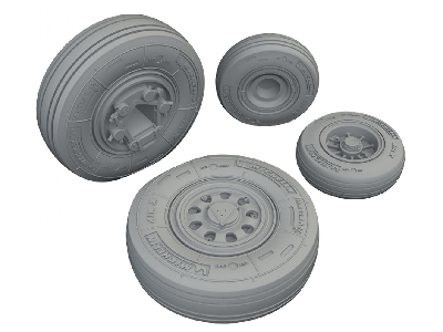 Lockheed Martin F-35 C - Wheels Set (For Tamiya Kits) - image 1