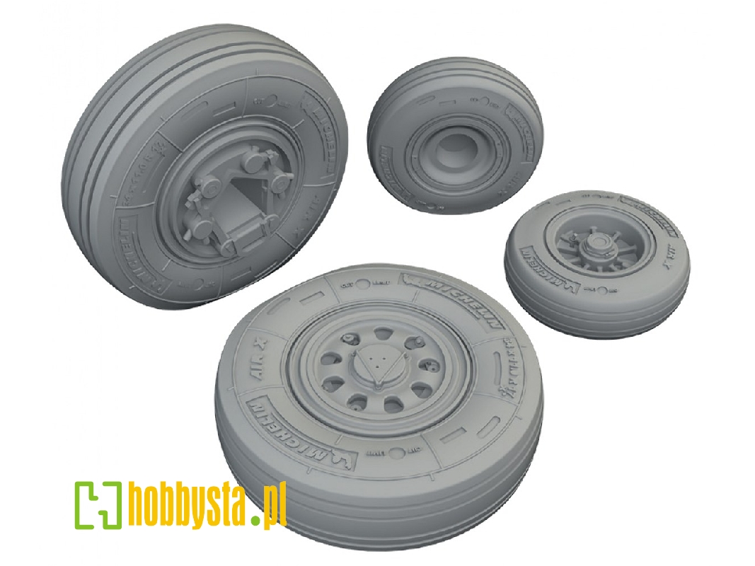 Lockheed Martin F-35 C - Wheels Set (For Tamiya Kits) - image 1