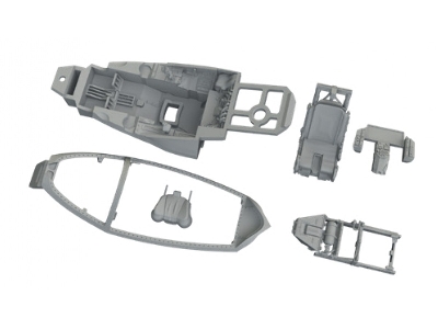 Lockheed Martin F-35 C - 3d-printed Cockpit (For Tamiya Kits) - image 1
