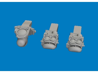 North American P-51 D Mustang - Gun Sights (3d-printed / For Arma Hobby Kits) - image 3