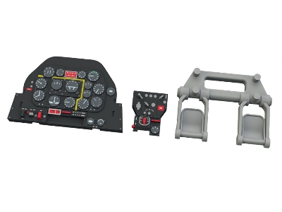 North American P-51 D Mustang - Löökplus Set (For Arma Hobby Kits) - image 1