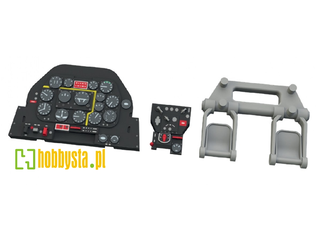 North American P-51 D Mustang - Löökplus Set (For Arma Hobby Kits) - image 1