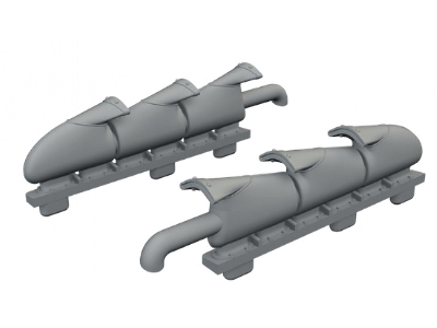 Supermarine Spitfire Mk.Vb With Fishtail Exhausts - Löökplus (For Eduard Kits) - image 3