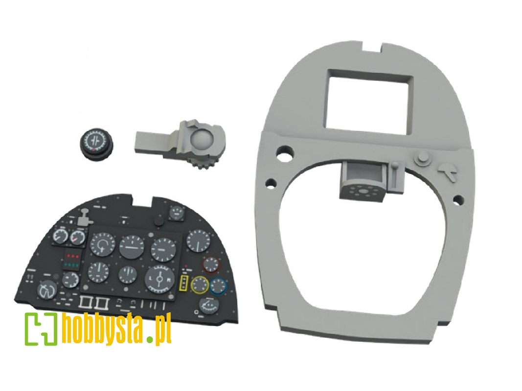 Supermarine Spitfire Mk.Vb With Rounded Exhausts - Löökplus (For Eduard Kits) - image 1