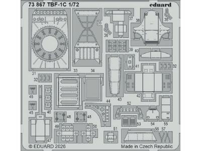 Grumman Tbf-1 C - Pe Set (For Hobby Boss Kits) - image 1