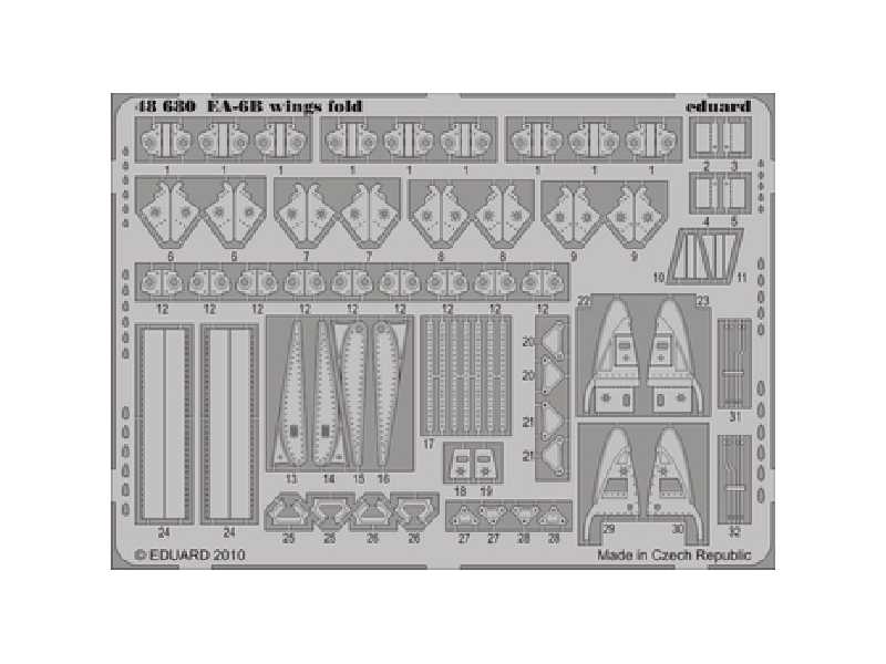 EA-6B wing fold 1/48 - Kinetic - image 1