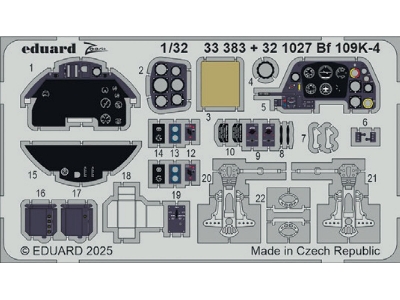 Messerschmitt Bf-109 K-4 - Big Ed Set (For Eduard Kits) - image 2